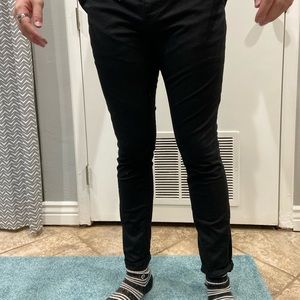 Black Skinny Slacks